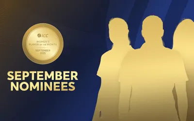 ICC unveils player of the month nominees for September 2025