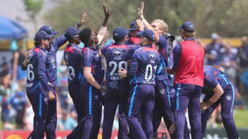 Namibia stuns South Africa