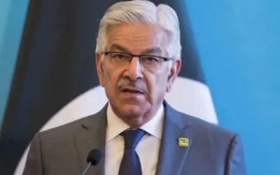 Khawaja Asif mocks Afghan Government with Modi’s picture after border clash