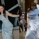 Dananeer Mobeen turns embarrassing fall into viral red carpet moment
