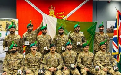 Pakistan Army team wins gold medal at Cambrian Patrol Exercise