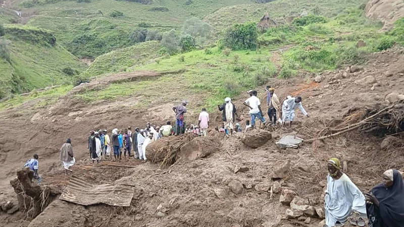Over 1,000 killed as landslide buries Sudanese Village in Darfur