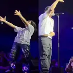 Fan crosses the line at Atif Aslam concert