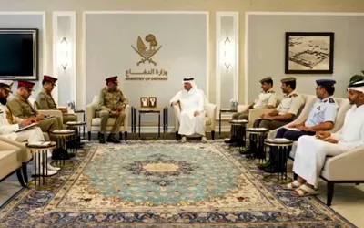 CJCSC discusses military cooperation with Qatar’s defence leaders