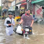 Urban flooding persists in Gujrat following heavy rainfall