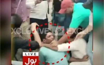 PTI workers allegedly attack BOL News reporter outside Adiala Jail