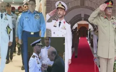 UAE Naval Commander meets Pakistan’s top Military leaders, President Honours Commander with Nishan-e-Imtiaz