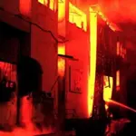 3-storey garments factory collapses after massive fire in Karachi