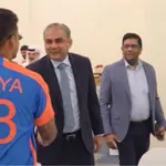 Indian Skipper under fire after handshake with Mohsin Naqvi