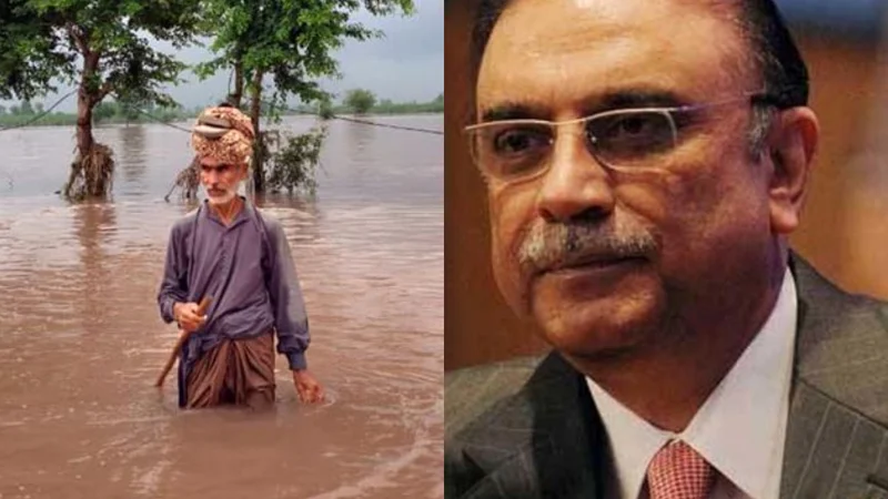 President stands in solidarity with South Punjab flood victims