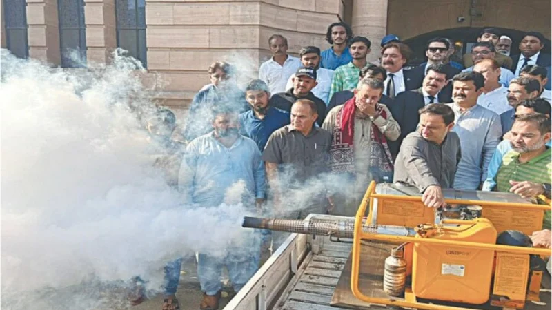 Karachi Mayor announces citywide fumigation drive tomorrow after heavy rains