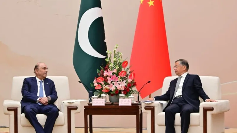 President calls for further expanding of Pak-China cooperation