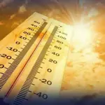 Met office warns of persistent heat and possible light rain