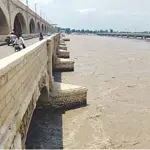 Indus Water levels decline at Guddu and Sukkur Barrages