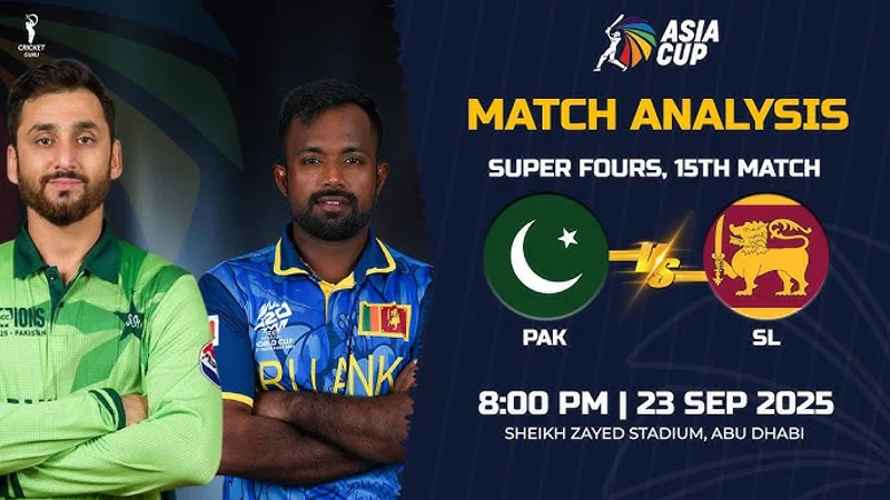 Pakistan vs Sri Lanka
