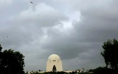 Partly cloudy and humid weather expected in Karachi