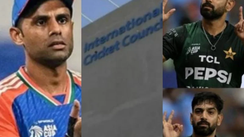 ICC warns Suryakumar Yadav against political statements and summons two Pakistani players