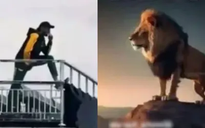 Shahid Afridi's 'Lion King' pose goes viral