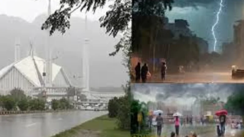 Rain in Islamabad