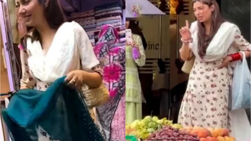Mahira Khan spotted shopping in Karachi’s local bazar, video goes viral