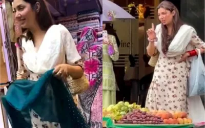 Mahira Khan spotted shopping in Karachi’s local bazar, video goes viral
