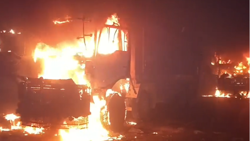 dumper fire