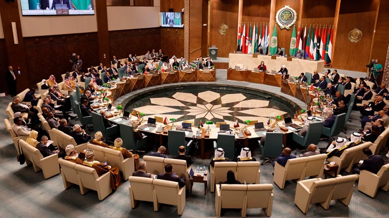 TOPSHOT-EGYPT-ARAB-LEAGUE-PALESTINIAN-ISRAEL-CONFLICT-DIPLOMACY