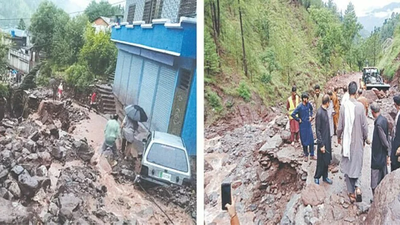Six of a family killed in cloudburst in Muzaffarabad