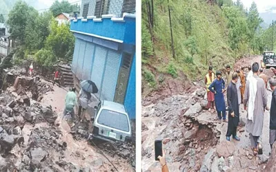 Six of a family killed in cloudburst in Muzaffarabad