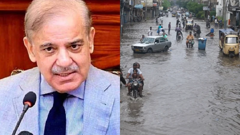PM Shehbaz calls urgent meeting over flood Situation, reviews rescue operations