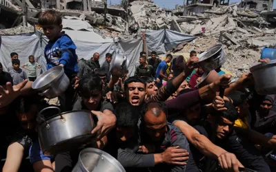 Israel pounds Gaza City, kills at least 57 across Gaza Strip