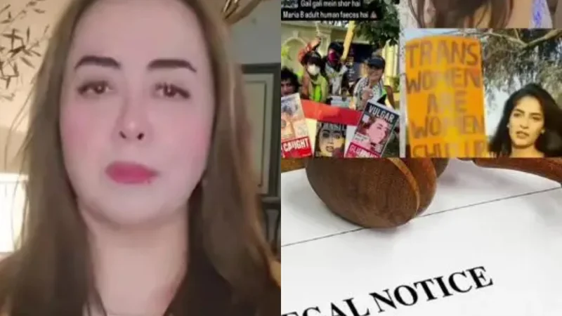 Maria B responds publicly to legal notice allegations