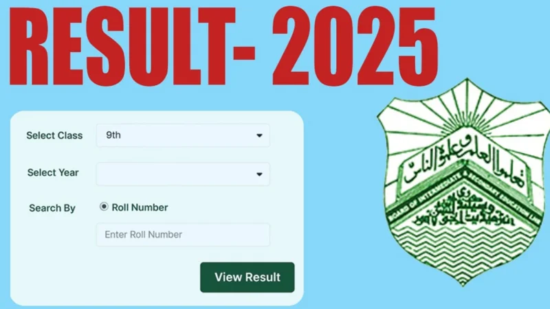 Karachi: Intermediate announce Science General Group result 2025, Check Now