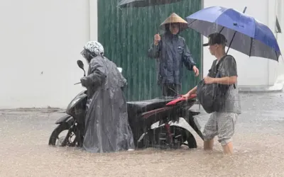 Typhoon Kajiki kills three, floods streets in Hanoi, causes widespread damage across Vietnam