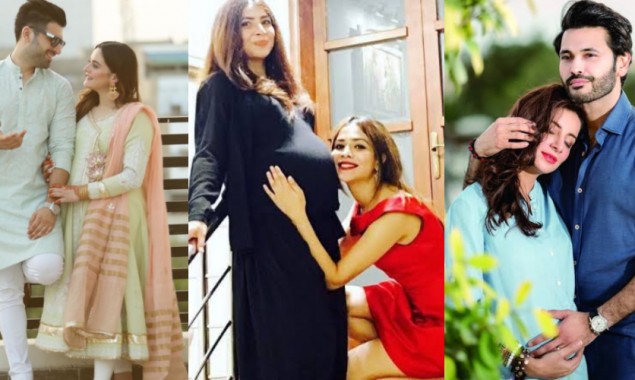 Know how Pakistani actresses share the news when they were pregnant