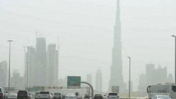UAE dusty weather