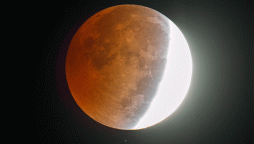 A penumbral eclipse creates only a dark shading on the moon's face. — AFP/File