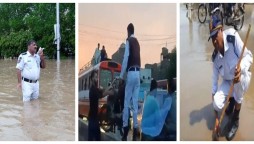 IG Sindh announces rewards for personnel who make traffic flow possible during rain