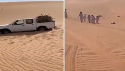 Body of missing Saudi citizen found in 'Sujood' position from the desert