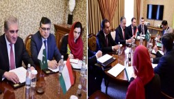 FM Qureshi calls on his Tajik counterpart on sidelines of SCO