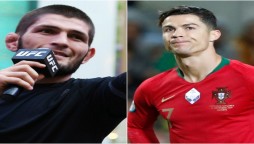 Juventus star footballer Cristiano Ronaldo gives his prediction for UFC