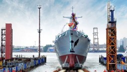 China launches 2nd Type 054A/P frigate for Pakistan Navy