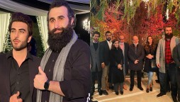 Imran Abbas meets Celal Al & team of Dirilis: Ertugrul