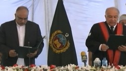 Justice Qaiser Rashid takes oath as Peshawar High Court Chief Justice