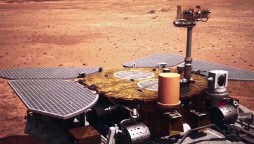 China releases first images taken by the Zhurong rover on Mars