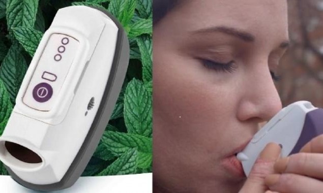 This Handheld Inhaler Assists in Fighting Anxiety Attack