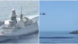 Pak Navy Ship Conducts Passage Exercise With Italian Navy Ship