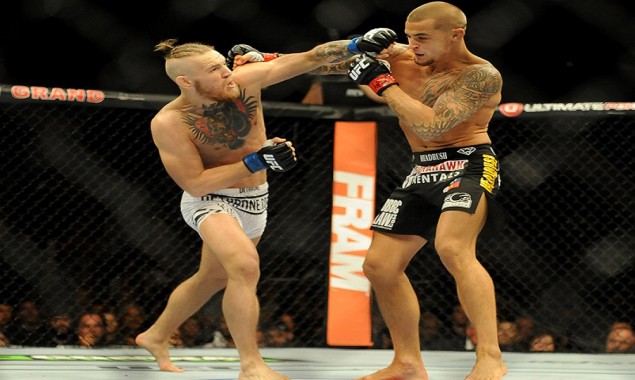 Conor McGregor Makes Quick Work Of Dustin Poirier In UFC Free Fight