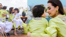 Momal Sheikh Sets Family Goals in These Elegant Clicks On Eid-ul-Adha