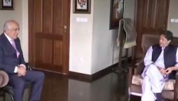 pm imran and afghan envoy